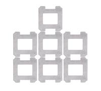 Parti Di Ricambio Del Panno For Scopa In Microfibra, Compatibile Con Ecovacs, Compatibile Con Winbot, W1 / W1 Pro Accessori For Robot For La Pulizia Delle Finestre Panno For Robot For Finestre(7pcs)