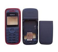 Parti di ricambio di alta qualità Nuovo alloggiamento della copertura completa (Front Cover + medio Frame Bazel + copertura posteriore della batteria) per per Nokia 1200/1208/1209 Ripara il cellulare