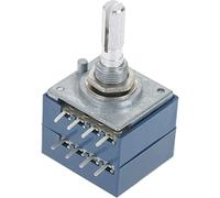 Parti di ricambio Equipaggiamento for cavalli 50K RH2702 Potenziometro Dual 50KAX2 Selettore rotativo scanalato 8Ppin