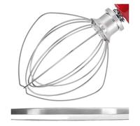 Parti di ricambio for accessori Mixer Aid, compatibili con supporto a testa inclinabile Kitchenaid 4,5-5QT, frusta a filo K5WW e gancio for impastare 5K7SDH