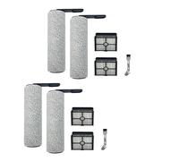 Parti Di Ricambio for Aspirapolvere AB34-Kit Rullo Spazzola E Filtro, Compatibile Con DREAME, Compatibile Con Trouver, K10 E Barra Spazzola Pro Wet Dry(2set)