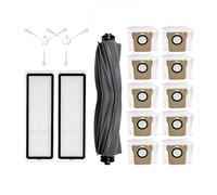 Parti di ricambio for filtro spazzola laterale principale for aspirapolvere robot compatibile con Dreame L10S Ultra / S10 Pro Omni 1S B101CN Robot X10+(Chocolate)