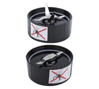 Parti Di Ricambio For Frullatori A Lame, Compatibili Con Magic, 250 W 2 Pezzi MB A Lama Piatta E Incrociata For Spremiagrumi E Lame For Miscelatore