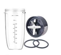 Parti Di Ricambio For Tazza E Lama Del Frullatore Tazza Da 32 Once E Lama For Estrattore, Compatibile Con NutriBullet, Serie 600W/900W