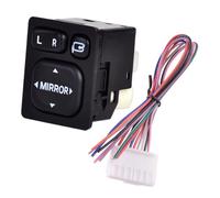 Parti di ricambio Interruttore di controllo dello specchietto retrovisore esterno pieghevole for auto a 9 pin e amp; Spina 84872-52040 adatta for Toyota RAV4 Vios Camry 2014 2015 2016 Facile da sostit
