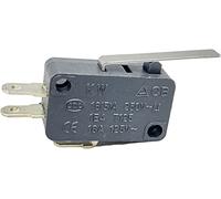 Parti di ricambio Interruttore microinterruttori 1 pz Microinterruttore a leva lunga V3 SPDT 16A Microinterruttore nero