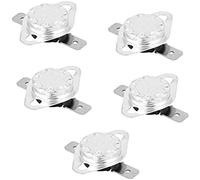 Parti di ricambio KSD301 5 pezzi interruttore termico 250V 15A interruttore termico interruttore termostato normale chiuso for una regolazione precisa della temperatura. for uso domestico o industrial