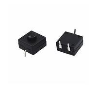 Parti di ricambio Microinterruttore 100 pezzi Interruttore torcia a LED verticale a doppia fila 3 pin ON-ON-Off 12 * 12 213BS