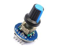 Parti di ricambio microinterruttore con interruttore Modulo encoder rotativo for sviluppo sensore in mattoni Tappo manopola potenziometro rotante audio rotondo EC11