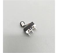 Parti di ricambio Microinterruttori 10 pezzi Micro interruttore finecorsa Interruttore a pulsante 1A 125 V CA del mouse 3 pin Braccio leva a rullo con manico lungo SPDT 12 * 6 mm(Duanlun)