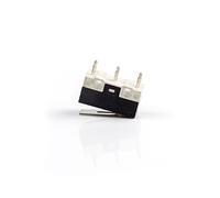 Parti di ricambio Microinterruttori 10 pezzi Micro interruttore finecorsa Interruttore a pulsante 1A 125 V CA del mouse 3 pin Braccio leva a rullo con manico lungo SPDT 12 * 6 mm(Kw10-2)