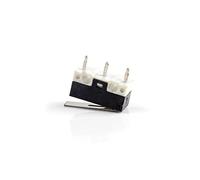 Parti di ricambio Microinterruttori 10 pezzi Micro interruttore finecorsa Interruttore a pulsante 1A 125 V CA del mouse 3 pin Braccio leva a rullo con manico lungo SPDT 12 * 6 mm(Kw10-3)