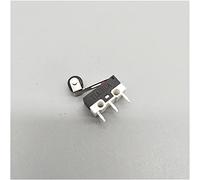 Parti di ricambio Microinterruttori 10 pezzi Micro interruttore finecorsa Interruttore a pulsante 1A 125 V CA del mouse 3 pin Braccio leva a rullo con manico lungo SPDT 12 * 6 mm(Changlun)