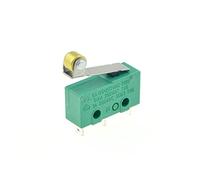 Parti di ricambio Microinterruttori 1PC Micro finecorsa 3 pin NO + NC SPDT 3A / 5A 250VAC Mini microinterruttore 17mm 29mm Interruttore a leva con rullo ad arco lungo Microinterruttori (Size : Roller