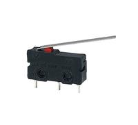 Parti di ricambio Microinterruttori 5Pcs Mini micro finecorsa NO NC 3 pin Terminali PCB SPDT 5A 125V 250V 29mm Leva ad arco a rulli Microinterruttori a spinta a scatto (Size : Pcb Pin 28mm Lever)