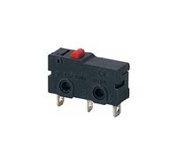 Parti di ricambio Microinterruttori 5Pcs Mini micro finecorsa NO NC 3 pin Terminali PCB SPDT 5A 125V 250V 29mm Leva ad arco a rulli Microinterruttori a spinta a scatto (Size : Without Lever No-nc)