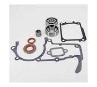 Parti di ricambio MS661 Albero motore con cuscinetti a sfera Paraolio Guarnizioni Kit adatto for MS651 MS 661 MS661C Motore motosega Rir Parte(Gasket Bearing)
