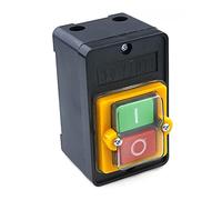 Parti di ricambio On Off Interruttore a pulsante a prova di acqua 10A 250V 380V Pulsante impermeabile for macchina da taglio Trapano da banco Interruttore avviamento elettronico