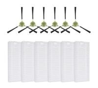 Parti di ricambio per aspirapolvere Lefant M330 per robot aspirapolvere Lefant M330 Pro, include 6 filtri e 6 spazzole laterali