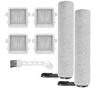 Parti di ricambio per aspirapolvere Roborock F25/F25 ALT/F25 RT/F25 LT/F25 ACE Wet/Dry, 2 spazzole principali a rullo 4 filtri HEPA 1 spazzola per la pulizia