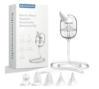 Parti di ricambio per aspiratore nasale per bambini, punte e tubi in silicone, compatibili con aspiratori elettrici Philips/NoseFrida