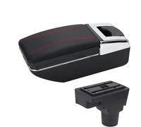 Parti Di Ricambio Per Bracciolo Auto Contenitore Interno Con Linea Rossa Nero Bianco Per Chevy Per Sonic Per Aveo(A1 red line)