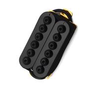 Parti di ricambio per chitarra con pickup a ponte per chitarra elettrica a doppia bobina in metallo regolabile nero Pickup Professionale Per Chitarra Elettrica