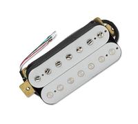 Parti di ricambio per chitarra elettrica con bobina in plastica, pickup a ponte Humbucker bianco a 7 corde Pickup Professionale Per Chitarra Elettrica
