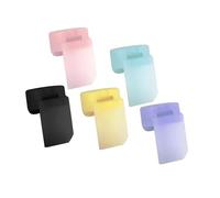 Parti di ricambio per clarinetto 5 Pz/lotto Morbido Silicone Clarinetto Poggia Pollice Cuscino 5 Colori Misti Strumenti A Fiato Accessori