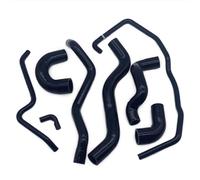 Parti Di Ricambio Per Fiat Per Abarth Per 500 595 695 Tutte Le Versioni Kit Tubo Flessibile Per Radiatore In Silicone Parti Di Raffreddamento Tubo Aspirazione Aria(Nero)