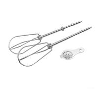 Parti di ricambio per frullatore e miscelatore, realizzate in acciaio inossidabile per mixer e fruste portatili Kenwood, set di 2 componenti per una corretta aderenza (D* 2)