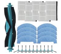 Parti di ricambio per Honor Choice Robot aspirapolvere M1, spazzola principale a rullo, spazzole laterali, filtri, kit panni mocio, materiali in nylon ABS, pulizia efficiente degli angoli, M (B)