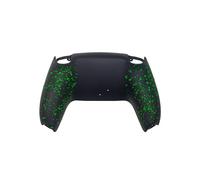 Parti di Ricambio per il Miglioramento del Gioco Della Parte Posteriore Inferiore Della Scocca Antiscivolo per il Controller per PS5, Nero e Verde