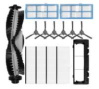Parti di ricambio per ionvac per SmartClean 2000 Robovac Robotic Vacuum Accessories Kit, 1 spazzola principale a rullo, 6 spazzole laterali, 4 filtri Hepa, 1 copertura spazzola