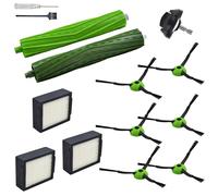 Parti di ricambio per iRobot Roomba J7 J7+ J5 J5+ J6 J6+ J8 J8+ J9 J9+ serie i e j, kit di accessori per aspirapolvere, ruota anteriore girevole, spazzole in gomma, 3 filtri HEPA, 6 spazzole laterali.