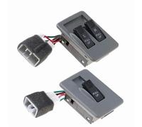 Parti di ricambio Per Kia Per Pride Anteriore Sinistro/Destra Electric Power Finestra Interruttore Principale Pulsante KK12B-66-350 KK12B-66350 KK12B-66-370 KK12B-66370 Accessori(Grigio)
