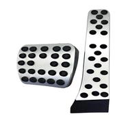 Parti di ricambio Per M&ercedes Per B&enz C E S GLC GLE GLS Classe CLS W205 W213 X253 W167 Copri Pedale Acceleratore Freno Gas parti di modifica(Silver)