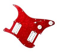 Parti di ricambio per pickup battipenna Battipenna per chitarra HH con due gruppi di ricambio professionali precablati caricati con Humbucker Parti Di Ricambio Pickup Del Battipenna (Color : F)