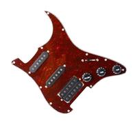 Parti di ricambio per pickup battipenna Pickup battipenna per chitarra elettrica professionale Gruppo scratchplate precablato caricato SSH Parti Di Ricambio Pickup Del Battipenna (Color : 6)