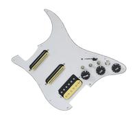 Parti di ricambio per pickup battipenna Pickup per battipenna per chitarra elettrica, gruppo scratchplate precablato caricato SSH nero Parti Di Ricambio Pickup Del Battipenna (Color : K L)