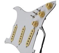 Parti di ricambio per pickup battipenna Pickup SSS Single Coil Set durevole con battipenna precablato a 7 vie completamente caricato Parti Di Ricambio Pickup Del Battipenna (Color : 5)