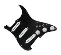 Parti di ricambio per pickup battipenna Set di pickup a bobina singola SSS con battipenna precablato completamente caricato a 7 vie, componente per chitarra Parti Di Ricambio Pickup Del Battipenna (C