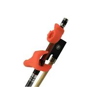 Parti di ricambio per violino Impugnatura Per Archetto In Gomma Per Violino Correzione Set Da 2 Pezzi Per Accessori Per Violino Allenatore Per Dita Per Principianti(Red)