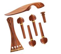 Parti di ricambio per violino Kit Per Violino 4/4 Accessori Per Violino Di Dimensioni Standard Pirolo Per Violino In Palissandro Cordiera Poggiamento Perno Terminale