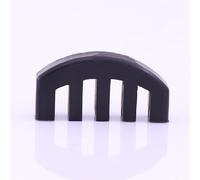 Parti di ricambio per violino Sordina Per Violino Silenziatore Silenziatore Fonoassorbente In Gomma Durevole(Black)