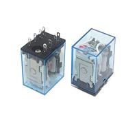 Parti di ricambio Relè MY2P HH52P MY2NJ Bobina relè Generale DPDT Micro Mini Interruttore elettromagnetico con LED CA 110 V 220 CC 12 24 36 380(5V)