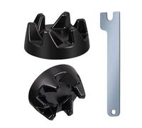 Parti Di Ricambio Universali Per Frullatore - Kit Di Accoppiamento Con Chiave, Sostituzione Accoppiatore Miscelatore Nero Per Frullatori, Universali Durevoli Per La Riparazione Di Elettrodom