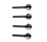 Parti di ricambio violino 4 Pezzi Di Accordatura Del Violino Da 4 Pezzi/1 Set Di Violino Pioli Di Accordatura In Legno Ebano Con Punte D'oro Non Idonete Per Il Violino 4/4-1/8 (Color : 1-2)