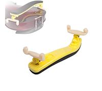 Parti di ricambio violino Piedini Regolabili Per 1/8 1/4 1/2 E 34 4/4 Violino Poggiaspalla Imbottito In Plastica Violino Parti E Acessori Pastiglie Colore (Color : Yellow 1-8)