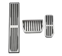 parti di rifinitura Copripedali AT In Acciaio Inossidabile Per Poggiapiedi Auto Per Jaguar XE XF E-Pace F Pace 2016-2019 LHD Accessori(Style 3)